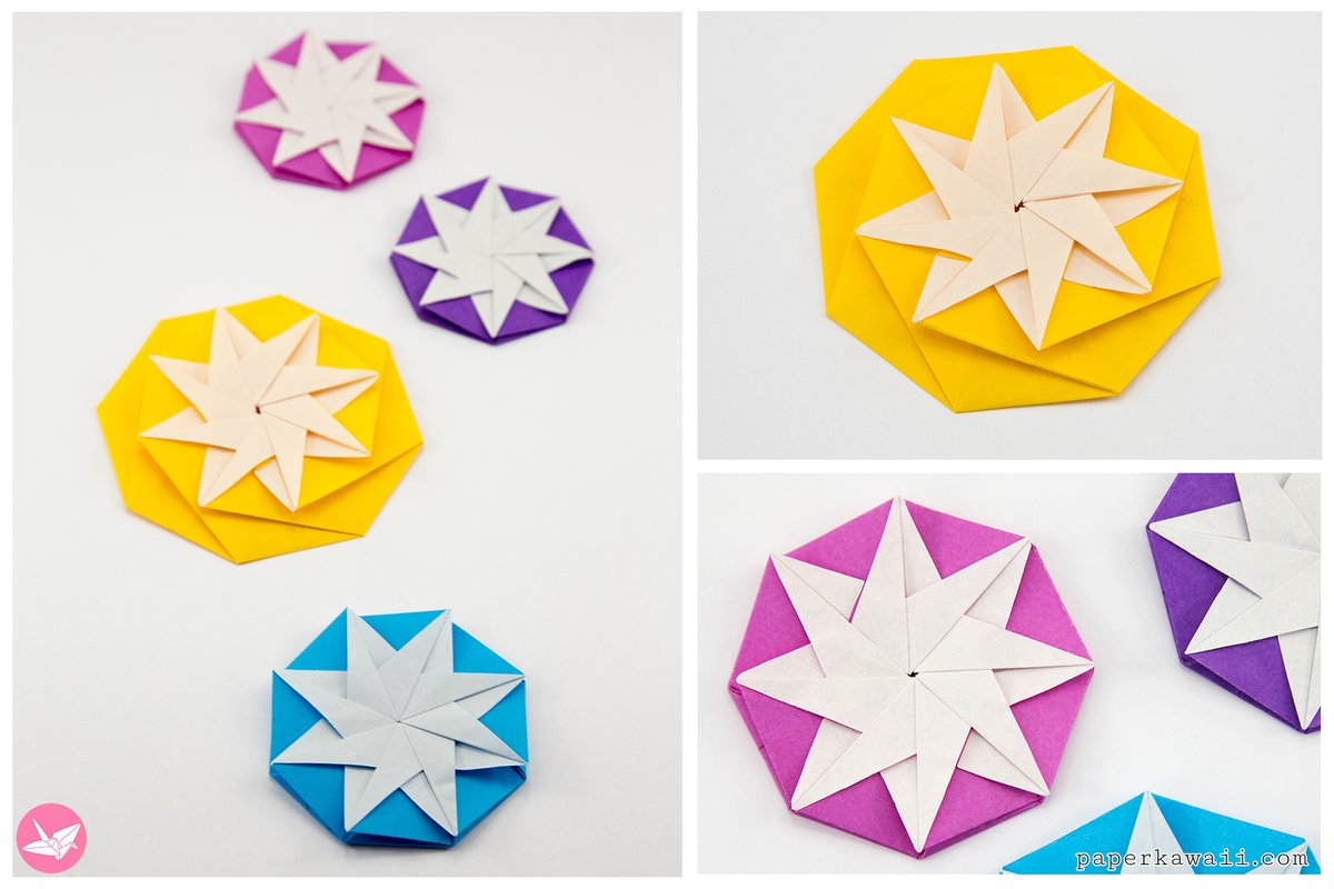 paperkawaii's tweet photo. Origami Compass Star Tato Variation Tutorial - https://t.co/T9WWx8ngSQ https://t.co/iTXE8xKB1y