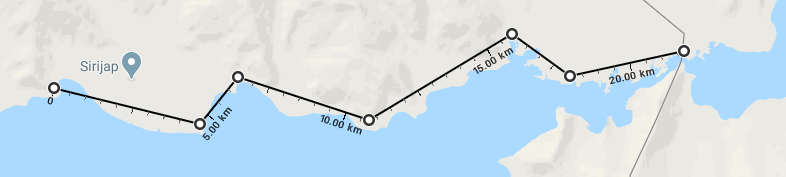 How far are Galwan valley & Pangong Tso's Finger 8 from actual border per political map of India?Galwan valley is ~125kms from actual border.Finger 8 is ~20kms from actual border.Flaw: Ppl are 'happy' with just LAC. LAC is not our border. Don't limit yourself to LAC.