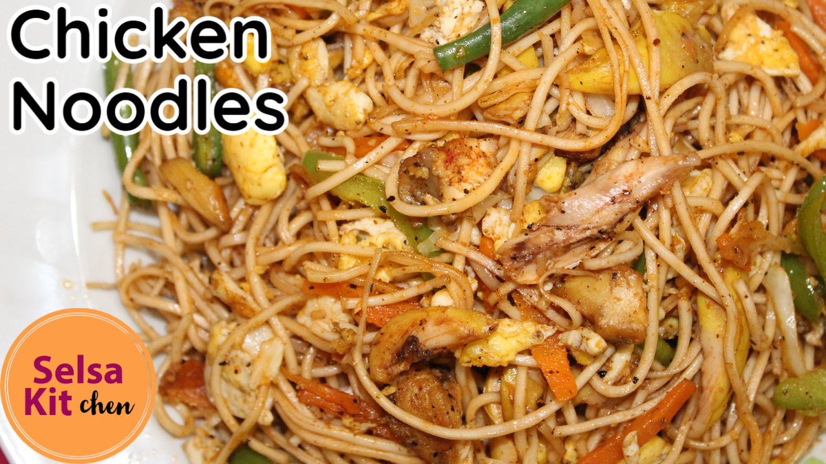 SelsaKitchen's tweet photo. Chicken Noodles | Chicken Noodles Recipe | Chicken Hakka Noodles | Chick... https://t.co/28dHOuv7cb via @YouTube 

#food #foodie #foodies #foodiesofinstagram #foodiebeauty #indianfoodrecipe #SelsaKitchen #foodlover #foodlovers #foodforthought #happy #lockdowncooking #homecooking https://t.co/nCuuFbmMrD