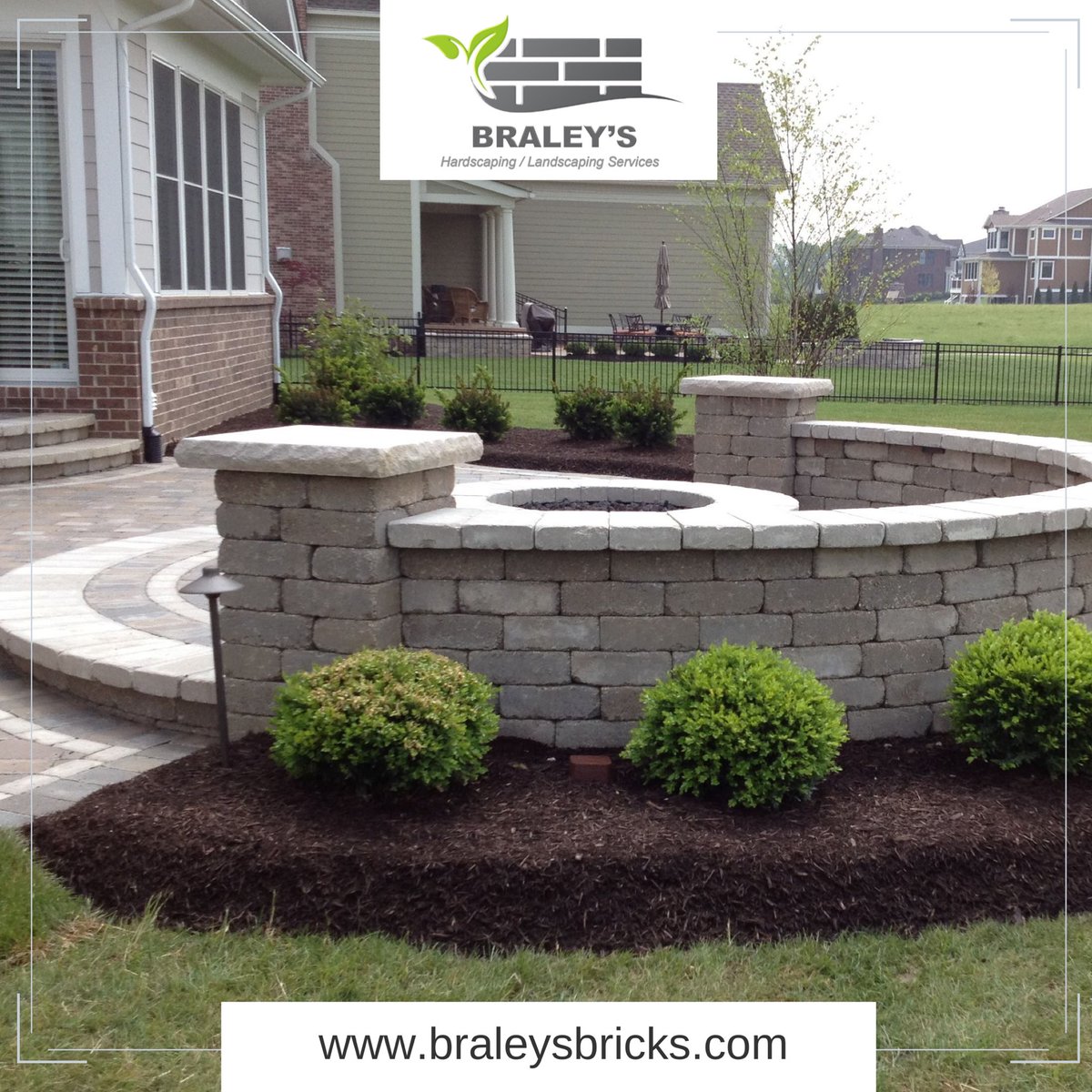 BBrickscapes's tweet image. Completed by Braley’s Brickscapes in May 2020. 

“Dave provided a hands-on approach to our needs, delivering beyond expectation the outdoor living space that we had dreamed of” 

- Sarah P. - Northville, MI