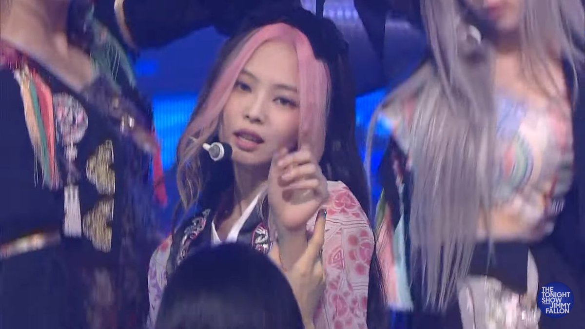 Kim Jennie Daily On Twitter Screencaps 200627 Jennie With Pink Hair During Blackpink S How You Like That Performance At The Tonight Show Watch The Full Perfomance Here Https T Co Ep7ighuzfm Watch The Hylt M V