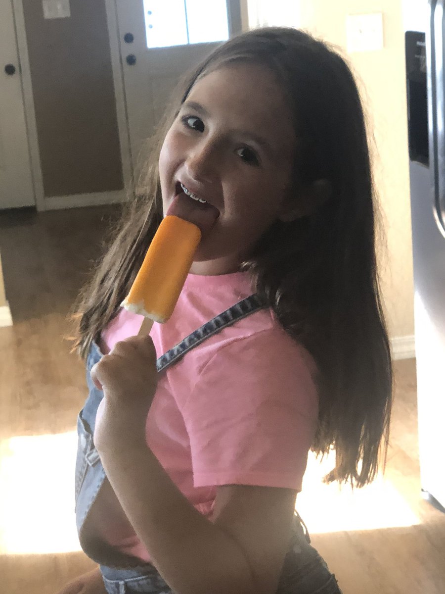 rachelfish45's tweet photo. “Dreamsicle on a summer night in a folding lawn chair” enjoying an orange Dreamsicle for dessert and listening to some @JasonIsbell ❤️❤️ https://t.co/PRSbAPoU9W