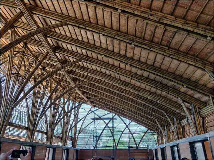 bamboo_board's tweet photo. #Bamboo The Bamboo Research and Training Centre located in Chandrapur, a tribal area in Maharashtra is conceived as one of Asia’s largest training centre built in  Bamboo. (An initiative of Tata Trusts and Government of Maharashtra province in India.) 
https://t.co/T8JxsN2kK1 https://t.co/TsI4R1uiTq