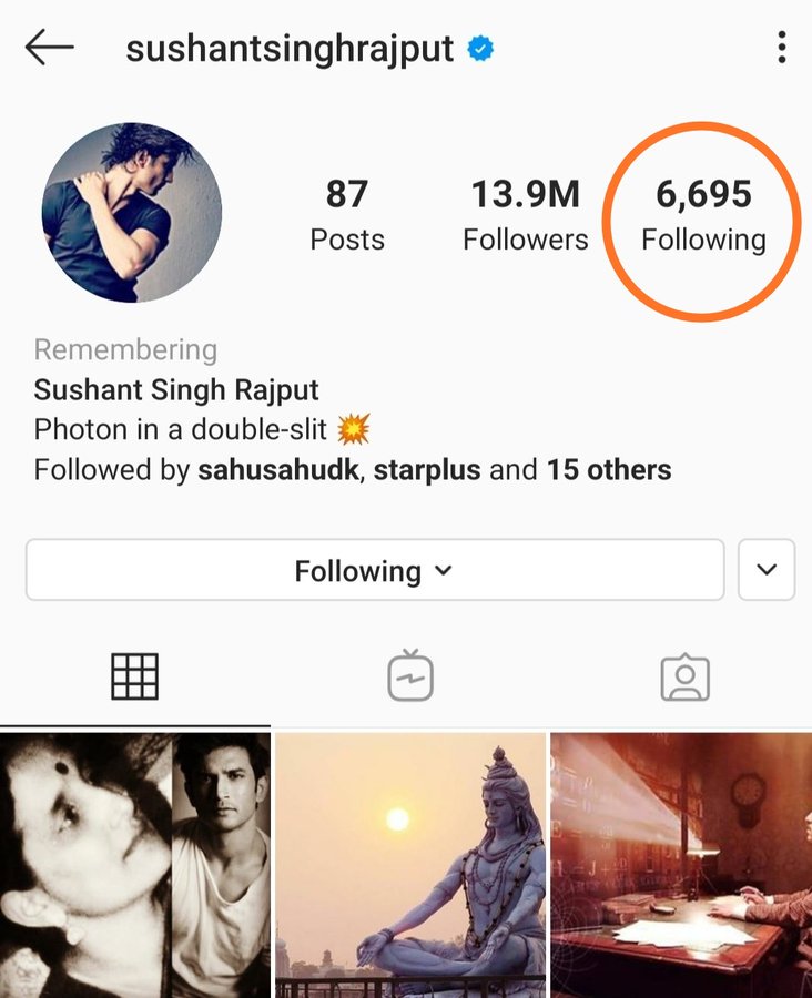 Harsh_078's tweet photo. How it is possible?🙄
How decreased his instagram following?

#cbiforsushant https://t.co/8syiJeE0iP
