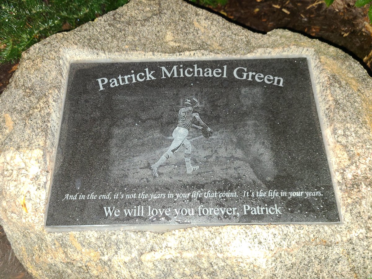 CoachCMilner's tweet photo. Never forgotten. The impact you made will be felt forever. #Brotherhood #PG13 https://t.co/Rv6aHX2Qff