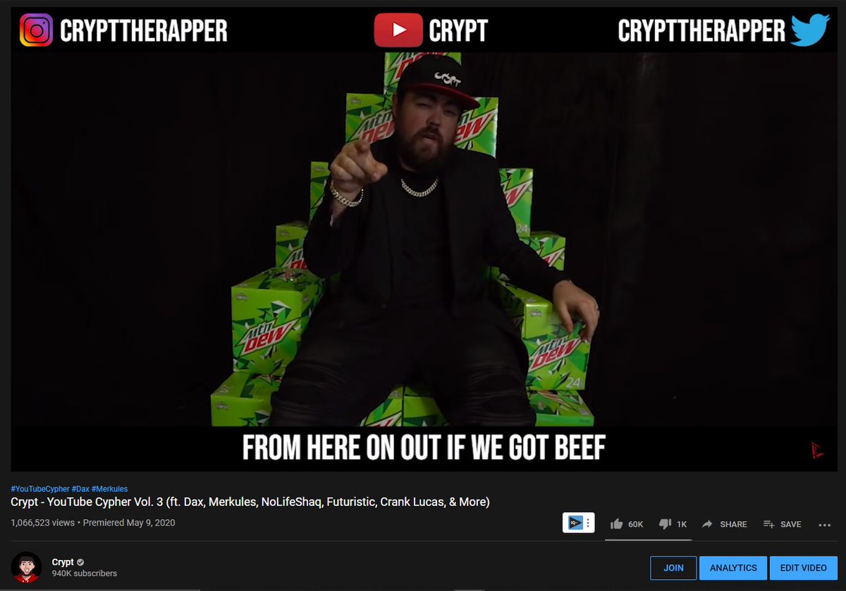 Crypt tweet media