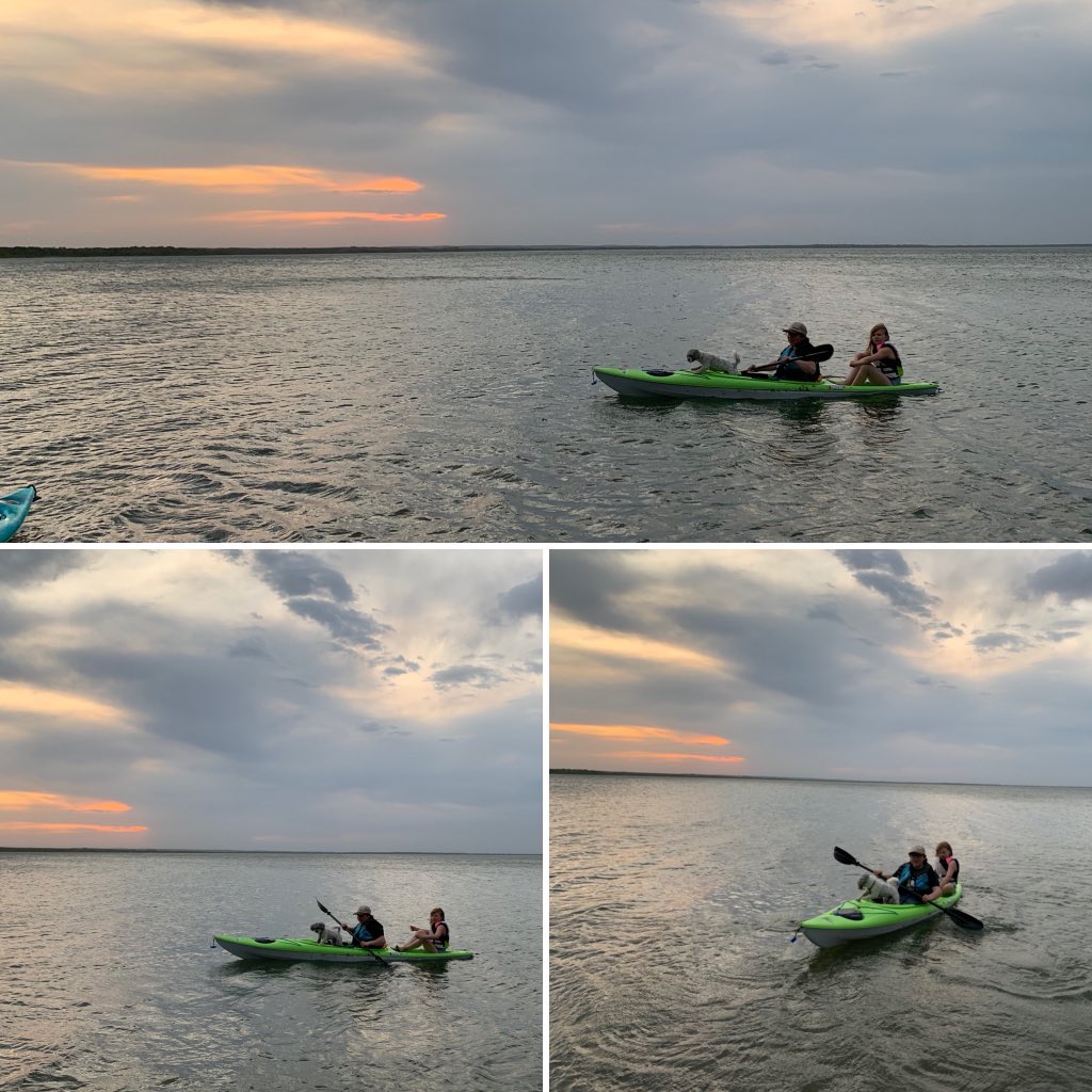Too many kids for the kayaks #doubles #cousins #lakelife #puppy #nature 💦