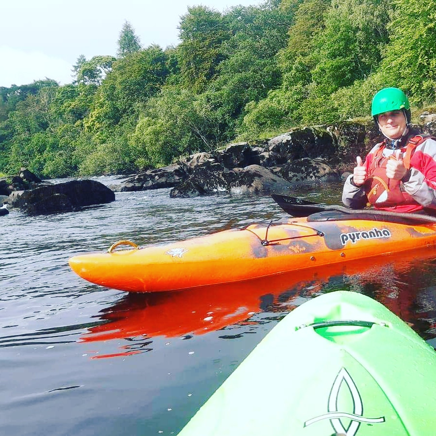 KayakPunk's tweet photo. Kayaking is fun, make sure your coach is not a grampy one!

Me, yesterday, after Andy surfing his 2nd or 3rd wave. It's great to be back in the moving water...

#lovekayaking #GoPaddling #OnlyInScotland #oexplore #TayCountry #whateveryourescape https://t.co/JedIkzxkzg