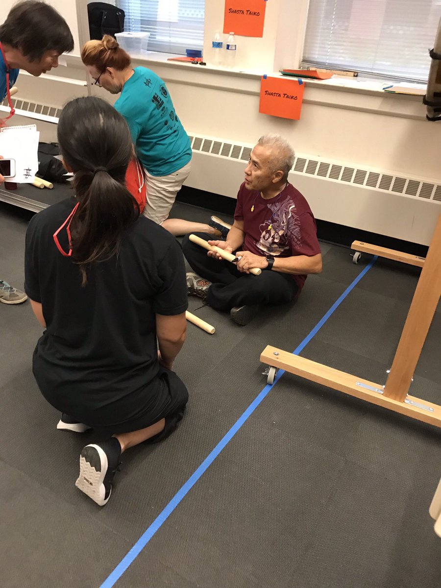 KatariTaiko's tweet photo. #FlashbachFriday #NATC #Conference #Portland #KennyEndo #Odaiko #Workshop https://t.co/Gn9IAL4lP5