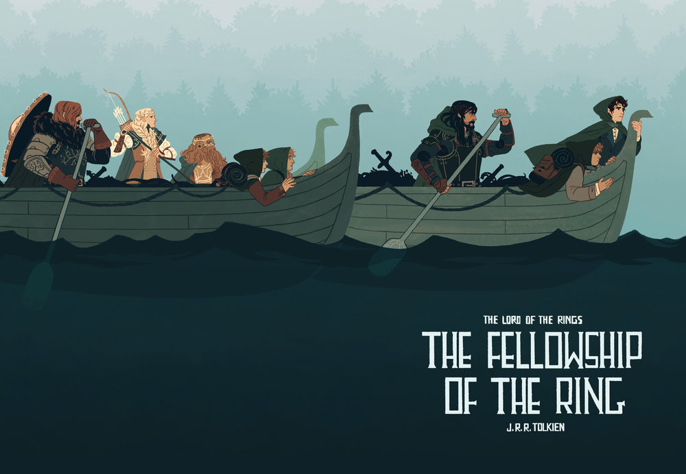tolkienarchives's tweet photo. J.R.R Tolkien’s The Lord of the Rings.

Illustrations by Sara Kipin. https://t.co/zQIWWPwtwh