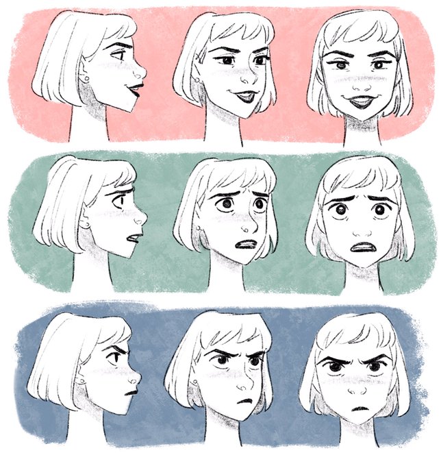 Practicing faces
#ipad #procreate #digitalart 