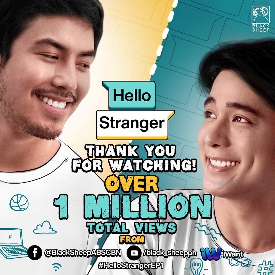 vivoree's tweet image. WE HIT 1 MILLION VIEWS!!! We are incredibly grateful for all the love and support we've received from all of you for #HelloStrangerEP1, and we hope you can stick with us in the coming weeks! We love you all! 🖤🖤🖤