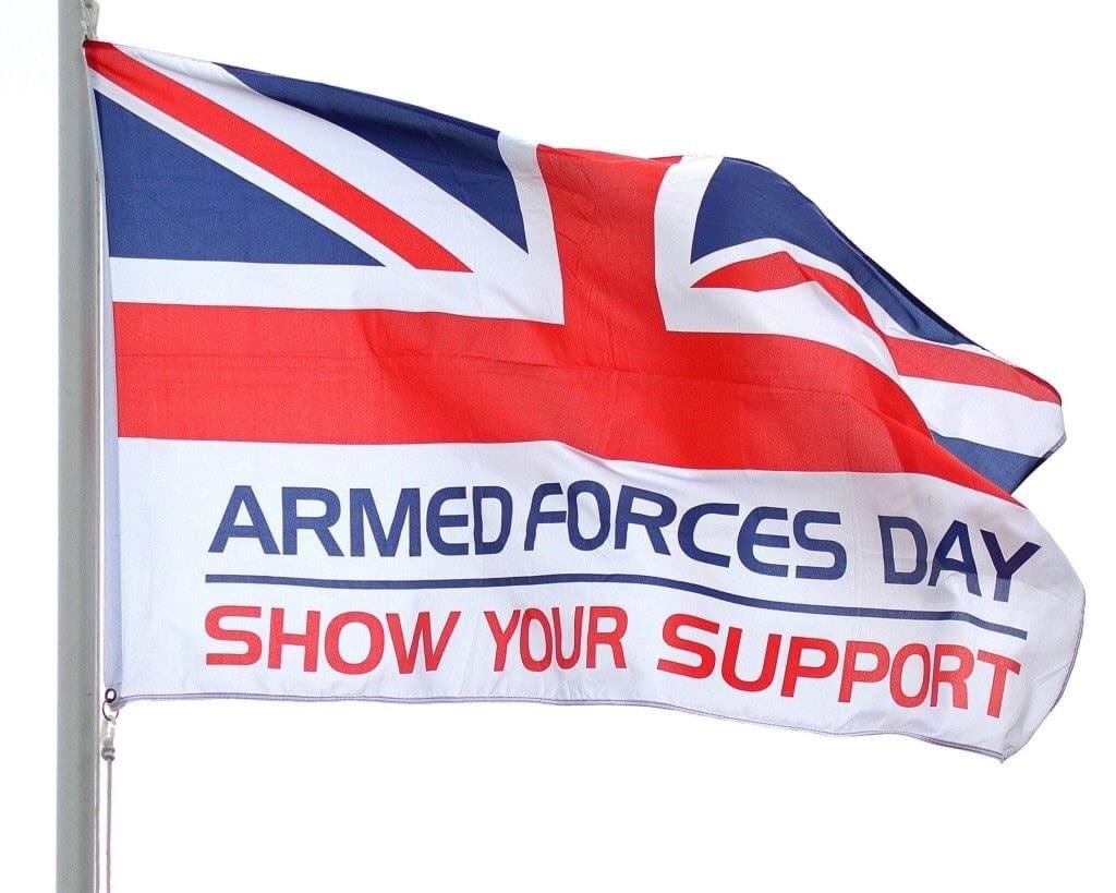 Happy armed forces day, thank you to all who serve and have served #show your support #ArmedForcesDay #ukarmedforces