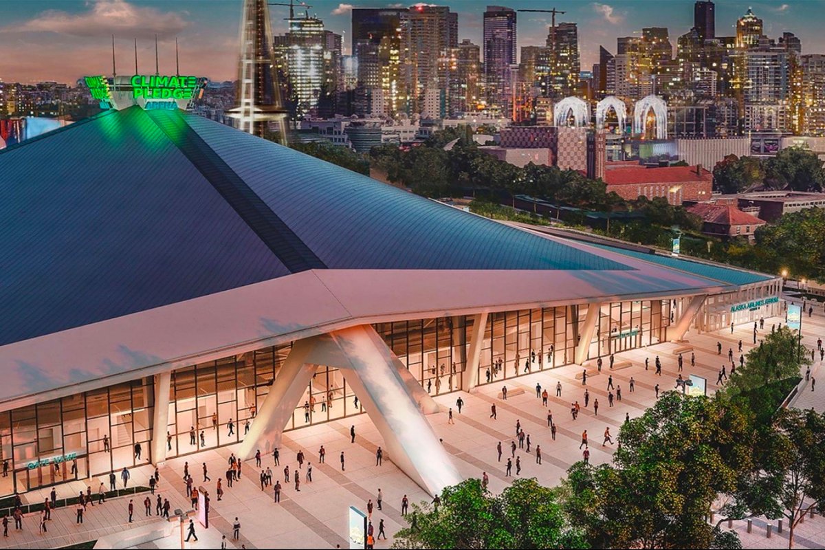 Yep, Amazon Renamed a Sports Venue in Seattle 'Climate Pledge Arena' dlvr.it/RZSZwC