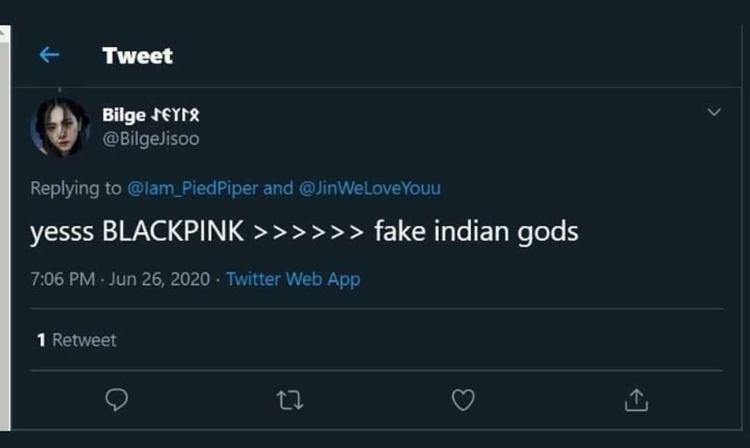 See how toxic people are towards our culture