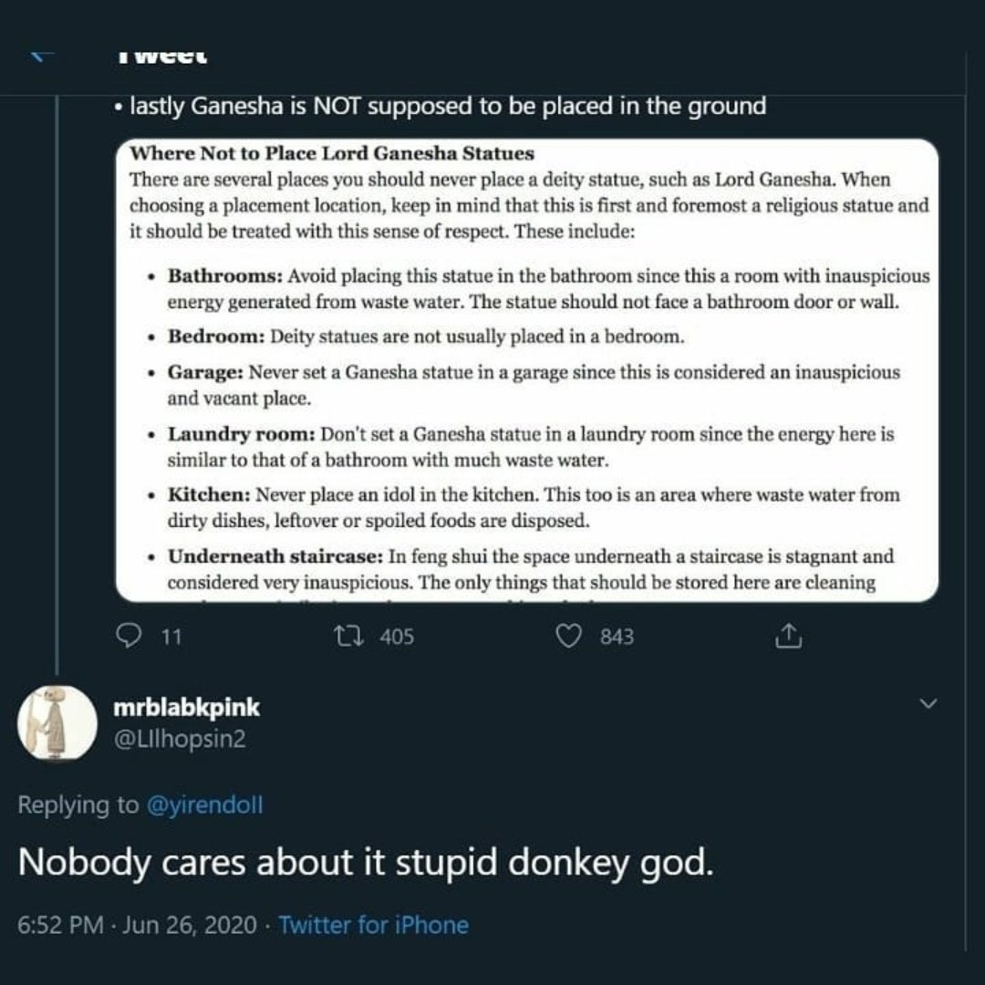 See how toxic people are towards our culture