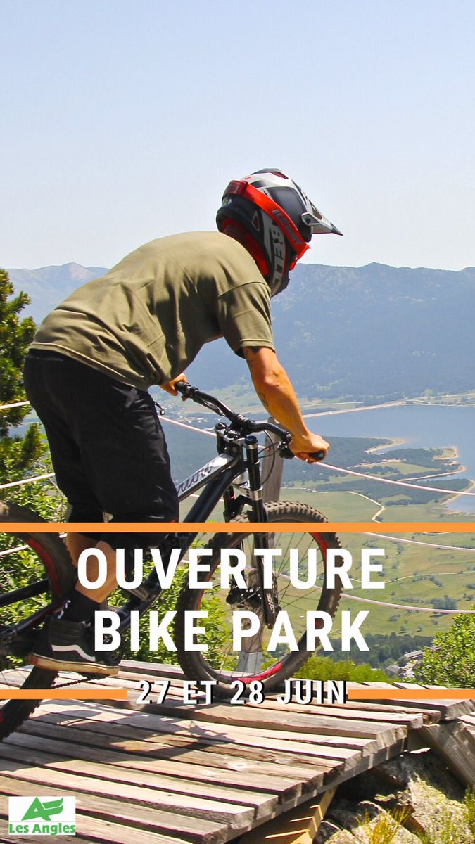 LesAnglesSki's tweet photo. Ouverture du #Bikepark Les Angles ce week-end et tous les jours à partir du 4 juillet !! https://t.co/0EL9W5UViz