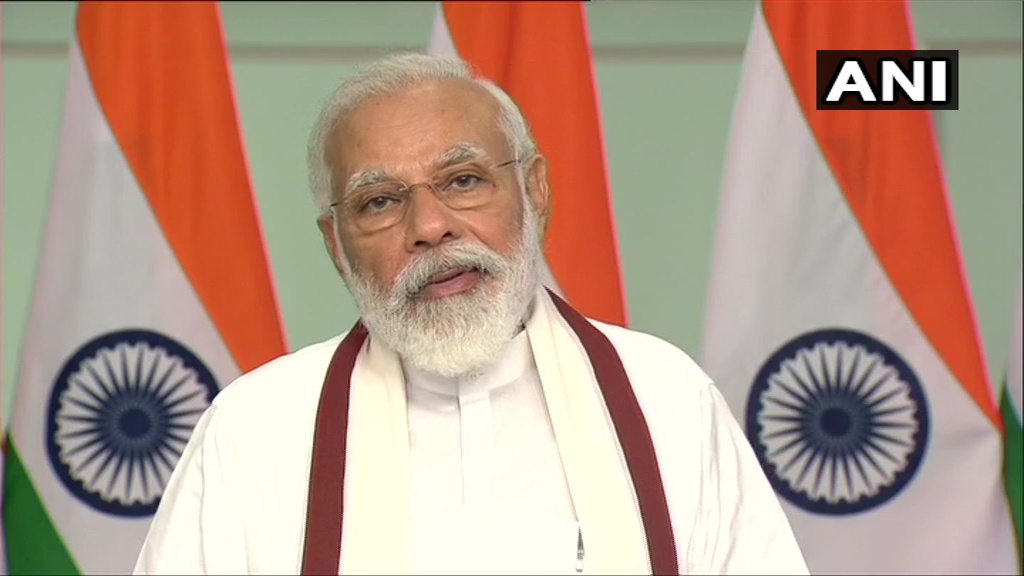ANI's tweet photo. Earlier this year, some people had predicted that the impact of the virus in India would be very severe. Due to lockdown, many initiatives taken by the Government and a people-driven fight, India is much better placed than many other nations.  India's recovery rate is rising: PM https://t.co/hnWOgomSyB
