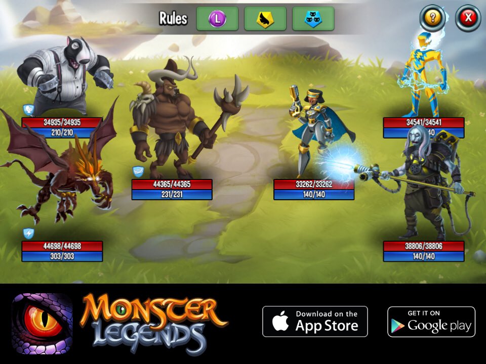 MaxMinotaur's tweet photo. I'm performing a counterattack at Monster Legends! Join the game now too!
https://t.co/t41qVd0lgK https://t.co/j45CLDBJln