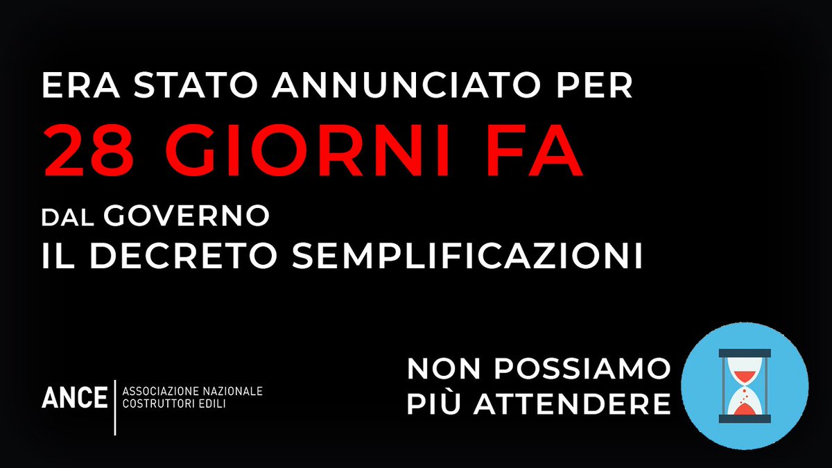 #Dlsemplificazioni
#RipartireDallEdilizia