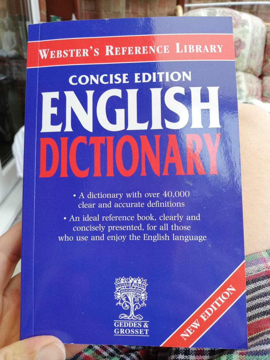 (Thread) 1, Here is a dictionary, as you can see, it's a Webster,s Consise Edition of the English Dictionary.Out of curiosity, I'm going to see how the term 'Racism' is defined.
