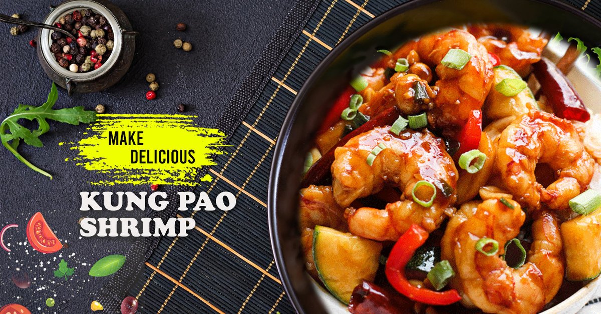 megaamoda's tweet photo. Kung Pao Shrimp is a low-calorie stir-fry dish distinguished by its sweet and savory, spicy garlic sauce and crunchy peanuts.
Know more: https://t.co/kwvr2wSJKp
#MegaaModa #KungPaoShrimp #SimpleRecipes #HealthyRecipes #ShrimpRecipes #ShrimpDishes #SeaFood #Fish #Food #Shrimp https://t.co/97P5GV3i55