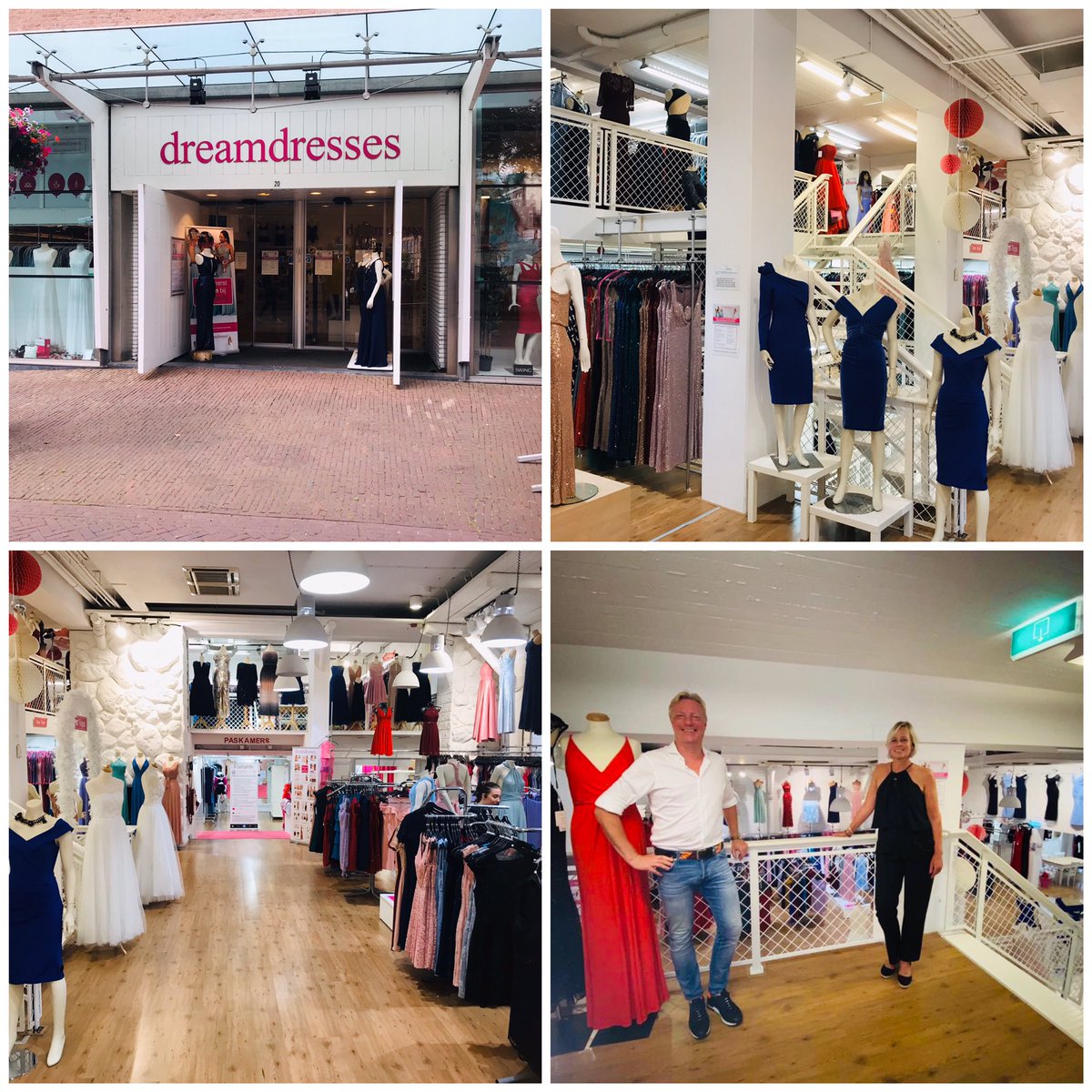 Tijdens deze crisis ga ik regelmatig bij ondernemers op bezoek. Vandaag bij Sjouk Je Koop, eigenaresse van Dreamdresses, volgens haar de grootste winkel in Nederland ogv gala, feest en trouw jurken. Ze weet zeker dat ze door deze crisis heen komt. Top ondernemer in Arnhem.