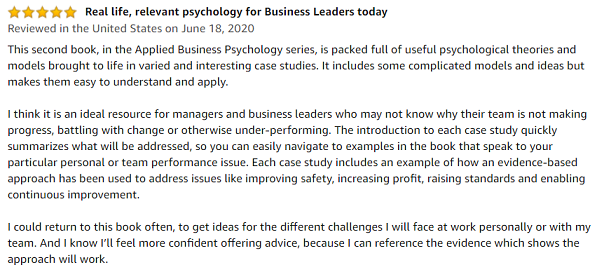 Clodaghinlondon's tweet image. Managed Metamorphosis: Business Psychology for Performance Improvement in Individuals, Teams and Organisations (second book in the Applied Business Psychology series) out now amazon.co.uk/Managed-Metamo… #HR #businesstips #psychology #futureofwork @ABPsychologists