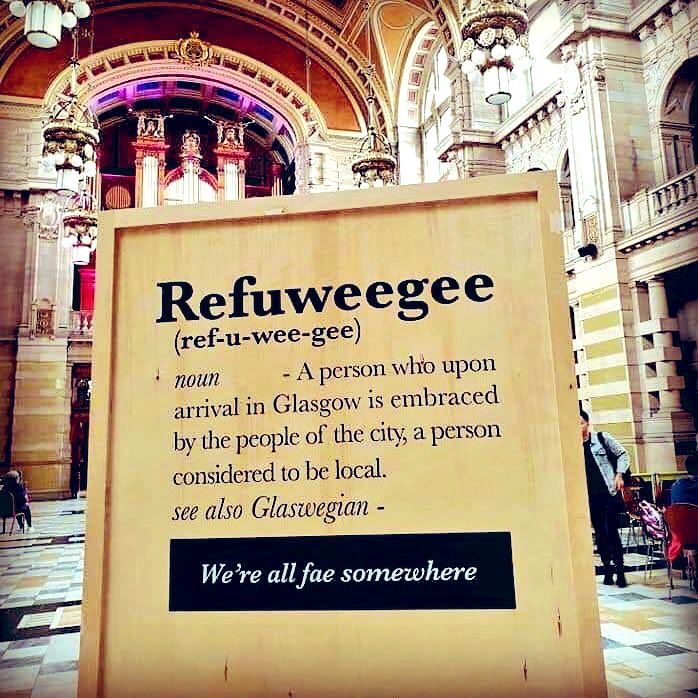 Desperate & vulnerable asylum seekers in the midst of a global pandemic, despite the hatred & bile they face, deserve our compassion & humanity in a city  #Glasgow which was built by immigrants