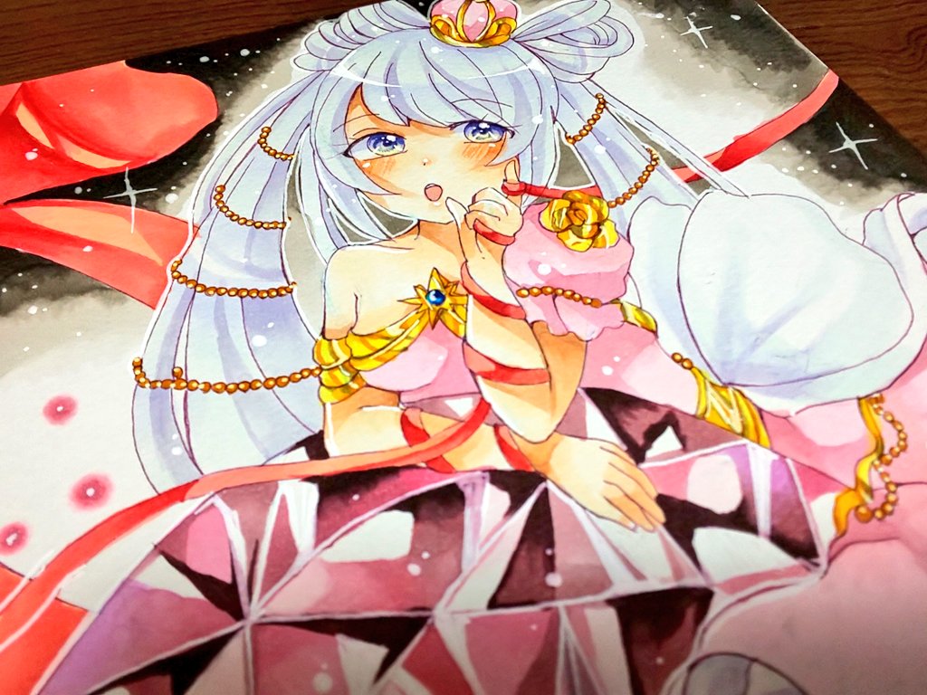 ピンクダイヤモンドの誘惑💎✨ #コピック