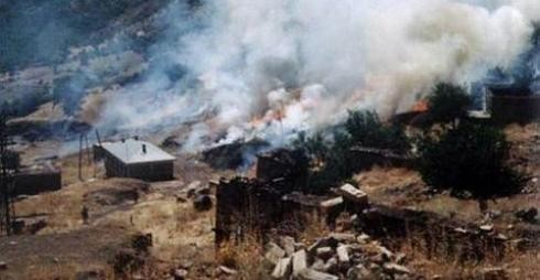 19- Kuşkonar massacreThe government bombed and killed residents of villages who refused to join the government forces and they spread pictures of dead children in newspapers and blamed the PKK. Turkey was condemned for carrying out the massacre of Kurdish civilians in the ECHR.