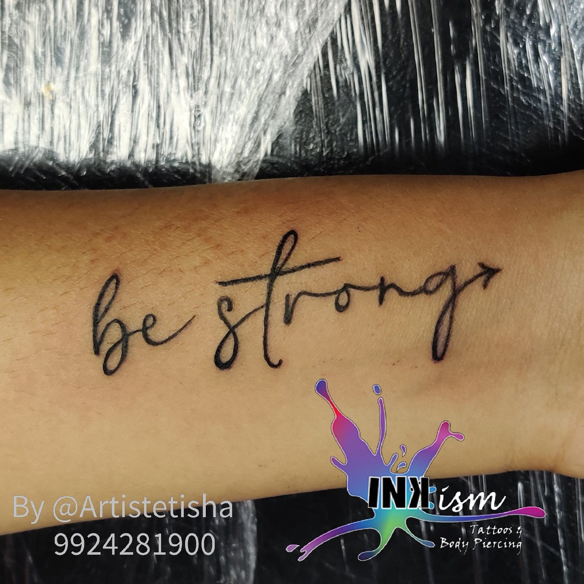 Stay Strong Tattoo Art In Bleeding Cowboy Transparent PNG  1349x940  Free  Download on NicePNG