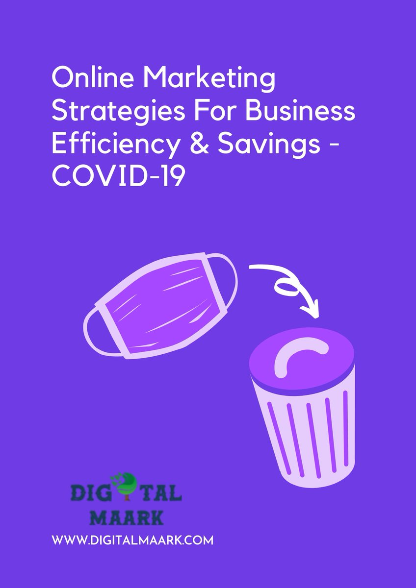 digital marketing strategies for Business Efficiency & Saving COVID-19

#DigitalMarketing #Digital #marketing #OnlineMarketing #onlinebusiness #ADS #socialmediamarketing #SEO #COVID19chennai #COVID19Aus #Covid19UK #coronavirus #coronaintamilnadu #business #businesses