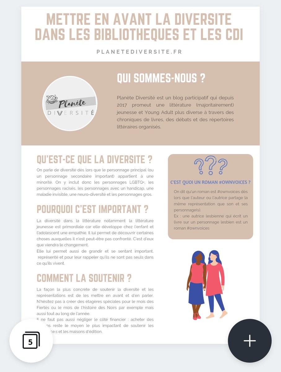 D'ailleurs il y a quelques mois j'avais commencé à envoyer des petits dossiers à des bibliothèques pour que ça change un peu et j'avais eu des bons retours de certaines