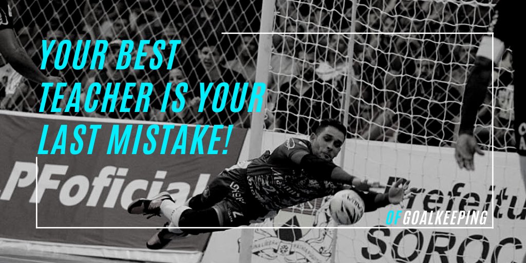 Your best teacher is your last mistake‼️🙌

#futsalgoalkeepers