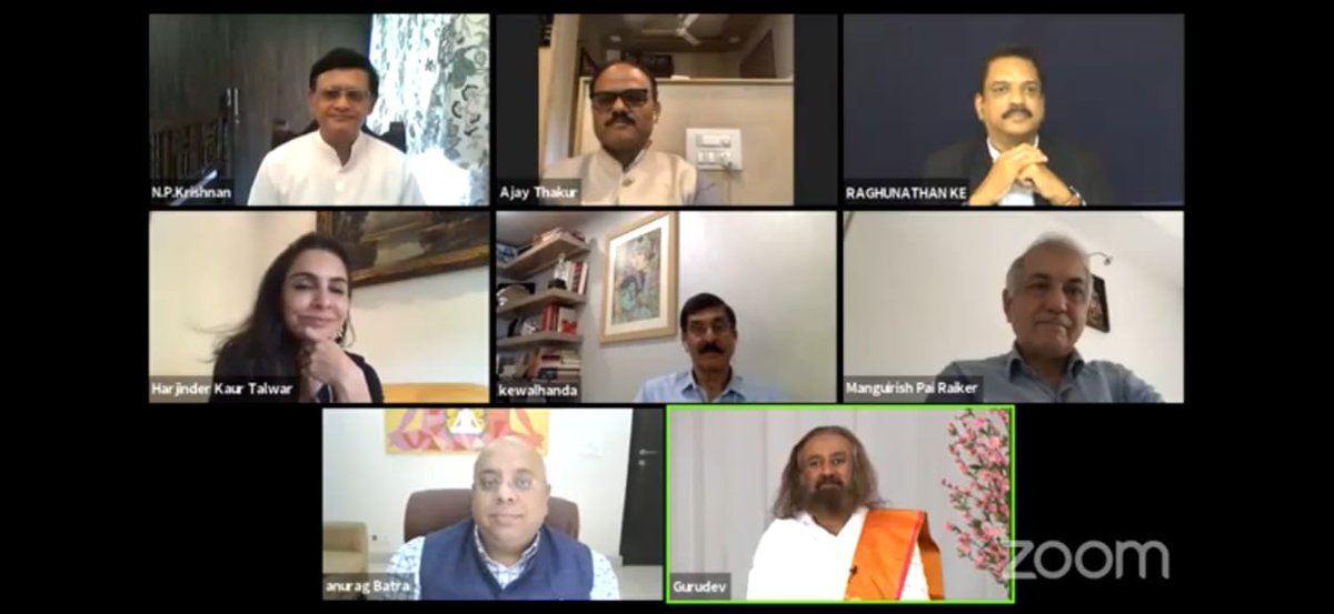 ArtofLiving_CP's tweet image. Inspired by your talk at the panel discussion with MSME stalwarts, where you said that there is opportunity in every adversity. MSMEs need to start afresh and see how they can produce and promote hand made goods.
#MSMEBuildsIndia #SupportMSME