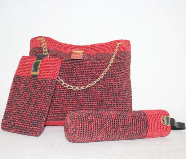 YAKHO WEDVWA CROCHET HANDBAG SET ---> ow.ly/cJ4F50Ajete @Purchpad - #WeSupportLocalBusinesses