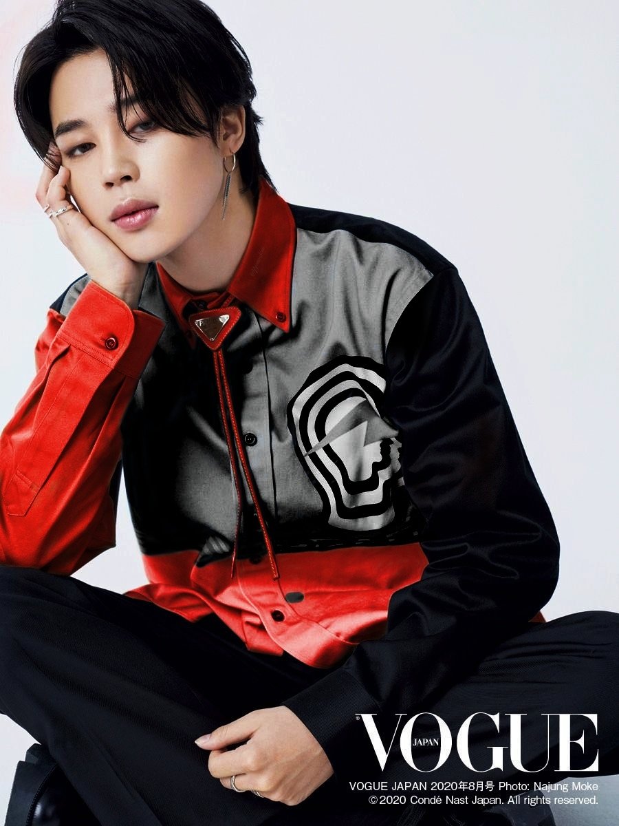 ¹³ on X: I edited the jimin vogue photos and ngl the colors look