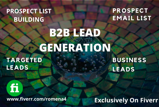 Aopukarim11's tweet photo. I will do b2b lead generation for you.
My new seller gig.
https://t.co/BlP1ZSjYcR
#b2bleads #leadgeneration #targetedleadgeneration #Datacollection
#Webresearch https://t.co/cCxf5LciYp