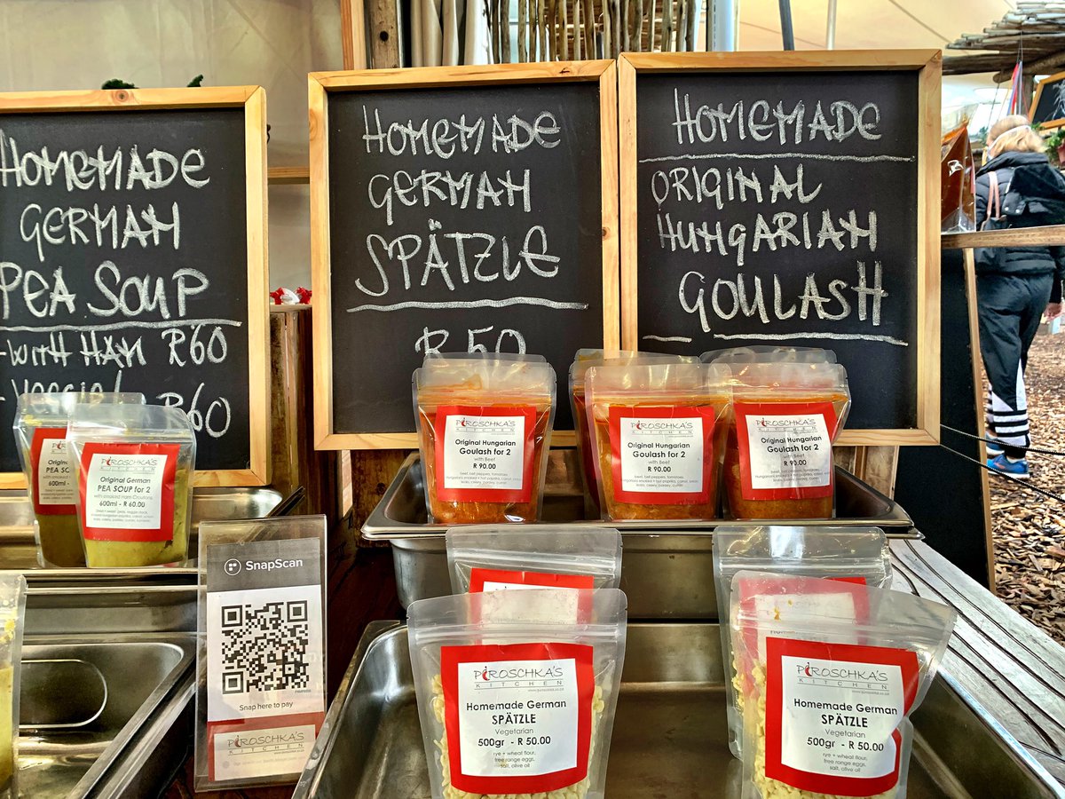 piroschkasCPT's tweet photo. Come rain or shine- we are here for you at the wonderful @OZCFarm 
Get you freshly cooked winter warmers from PIroschka’s Kitchen today , 9h-14h at @OZCFarm https://t.co/F4AdSIoF7l