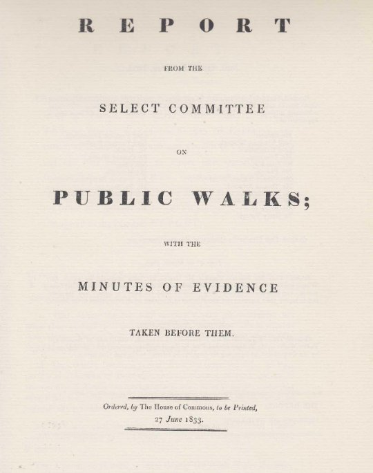 187years ago today- the  'Select Committee on Public Walks' sparked an  #Historic  #Green  #RevolutionBy linking  #PARKS to  #HEALTH @ #Parliament- it led to the creation of 100's of the world's 1st  #publicparksIf the  #Victorians could do it then- Why can't we now? #FundParks