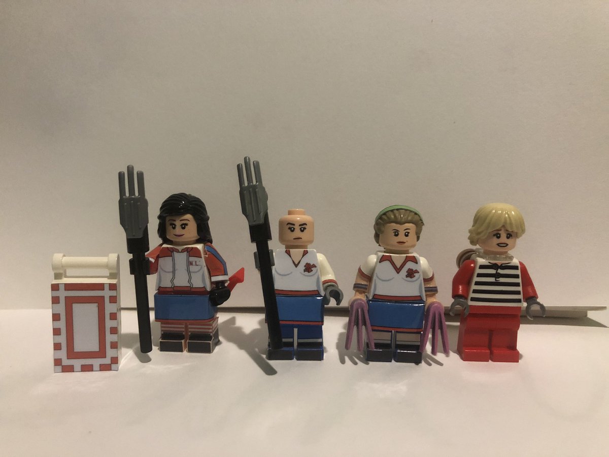 Hey  @TheMorganBerry here are the LEGO New light members I’m making they might be completed by next week