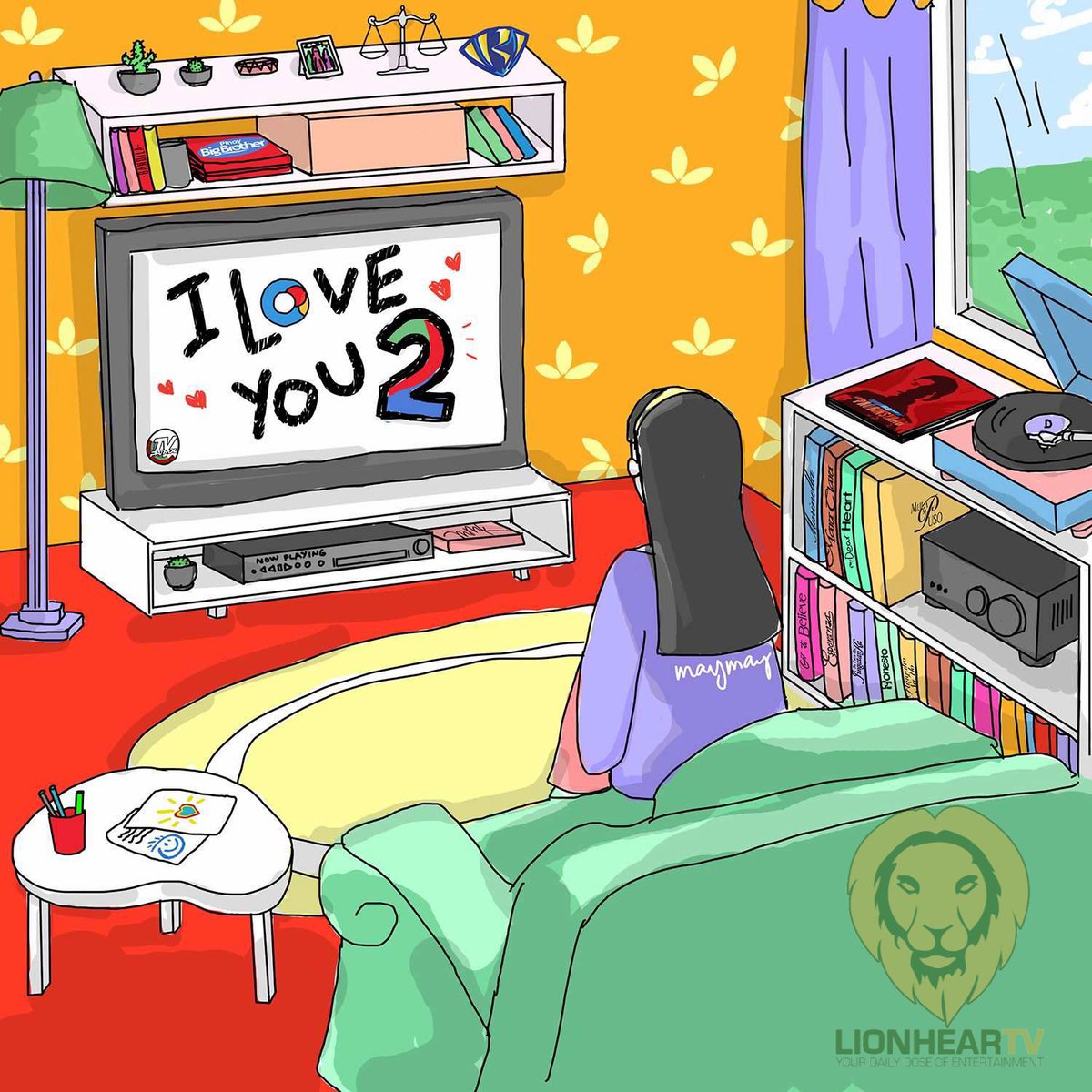 LionhearTVNet's tweet photo. .@maymayentrata07 pays homage to ABS-CBN in new single ‘I Love You 2’ https://t.co/hBSDpE56h9 https://t.co/ciAbj9moFB