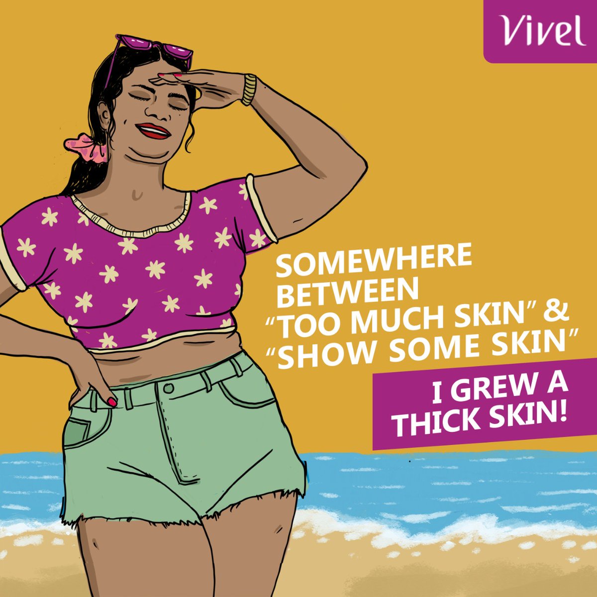 Being comfortable in our own skin is a forever vibe! Don't forget to tag your friends and share the #VibeOfTheDay with them.

#AbSamjhautaNahin #WomenEmpowerment #IllustratedWomen