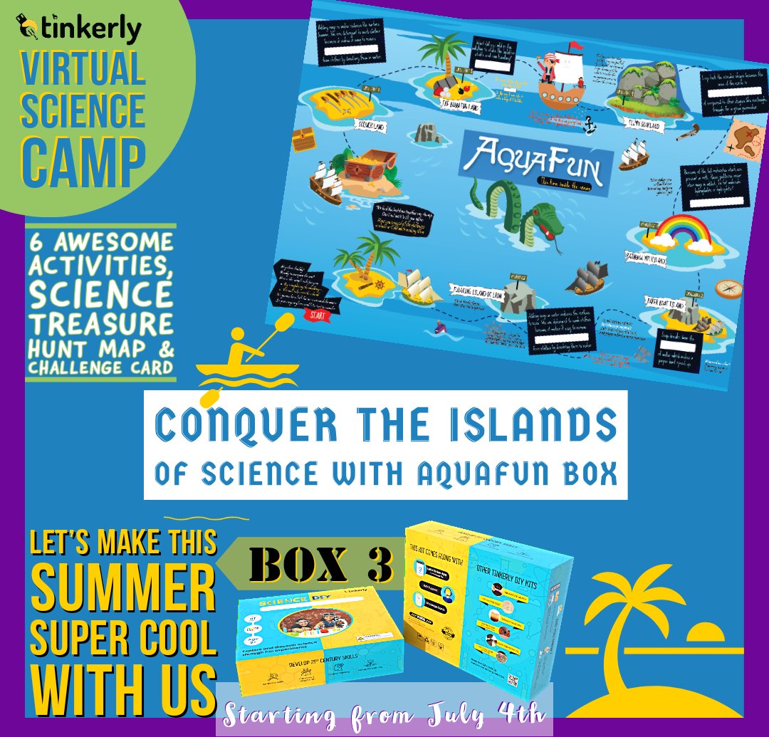 tinkerlygroup's tweet image. Unwrap the Interactive Weekly themes of Science DIY Boxes &amp;amp; witness the fun side of experiential learning!
Use code DIYJUNE10 to get a 10%  discount on Virtual DIY Science Camp.

 Enroll at bit.ly/DIYVirtualCamp

#virtualcamp #Sciencecamp  #diybox #stemducation #stemlearning
