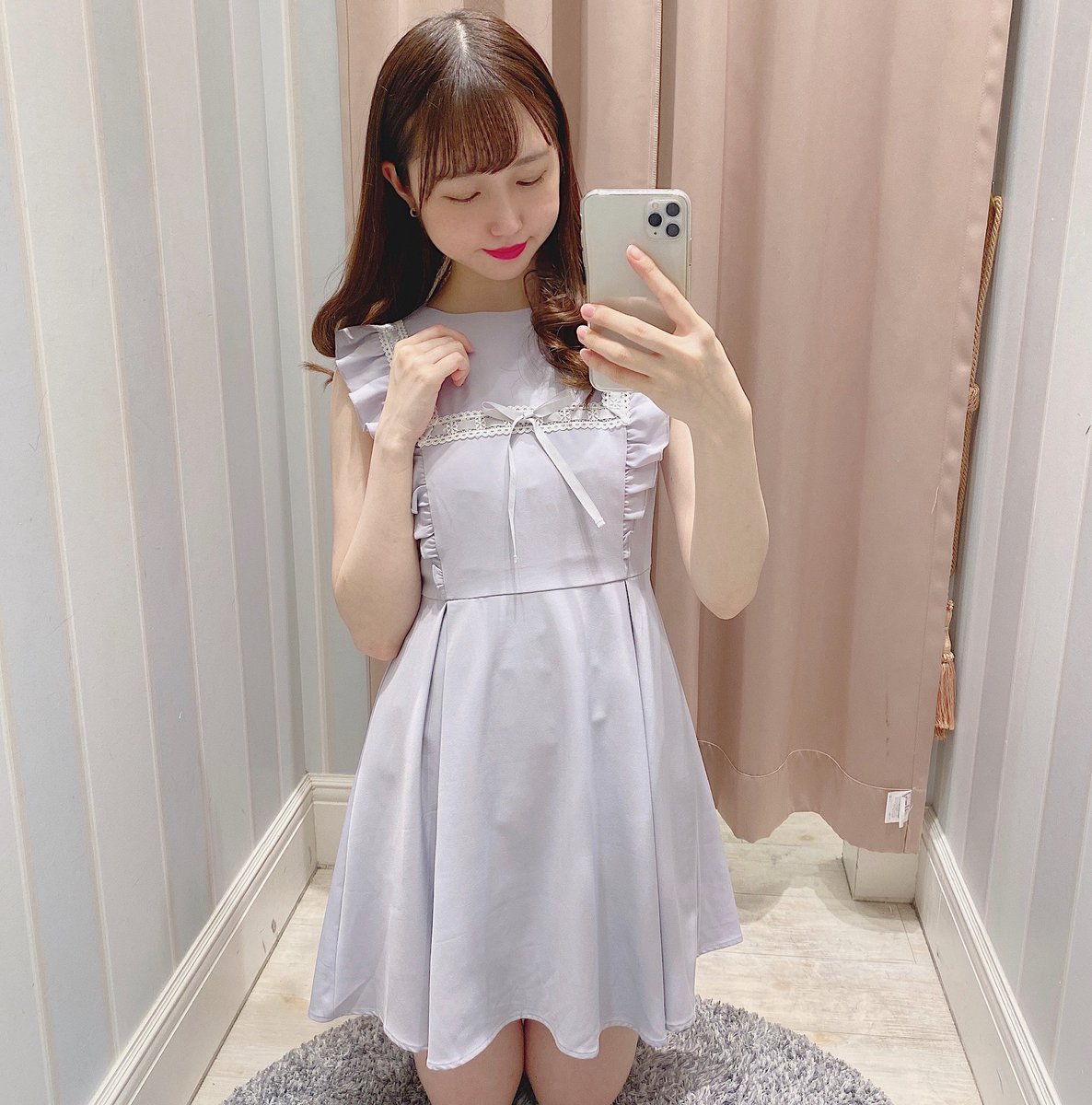 Evelyn Twitterren Evelyn ラフォーレ原宿 Staff Coordinate フリルリボンop 5 900 Tax 均一 本日のような暑い日には ノースリーブがオススメ フリルが可愛くとても ガーリーなワンピースです 3色展開でご用意致しております T Co