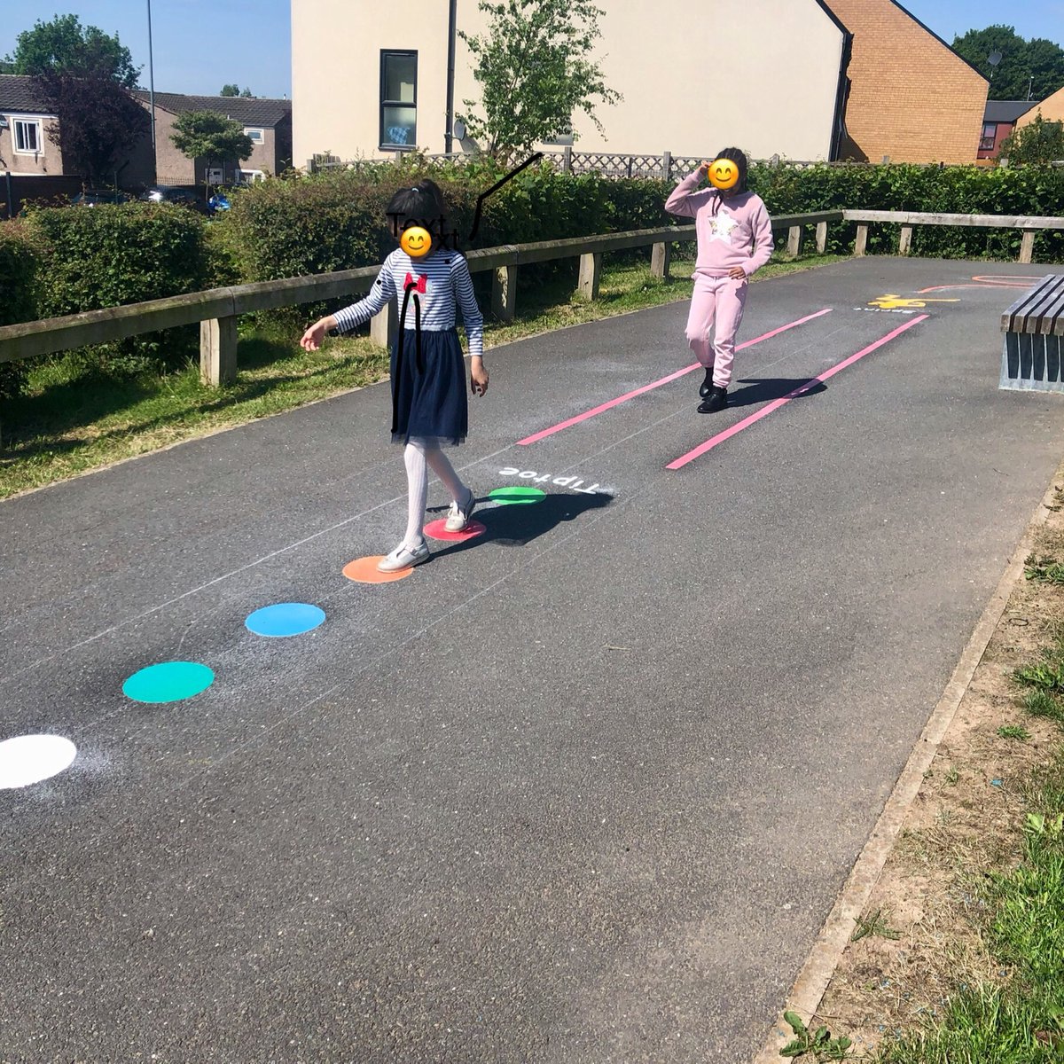 Nickiwebb18's tweet photo. Yesterday the keyworker children had fun getting active and consolidated their learning outside with the new playground marking.  
#Activeandfun #execiseisgoodforus #outofclasslearning #playgroundmarkings #consolidation #countingin5s #bubble https://t.co/e3Cjc2VRbR