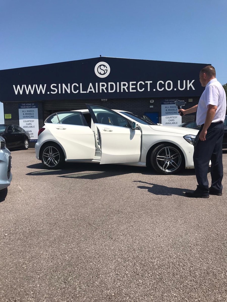 Sinclair_Direct's tweet image. Our Sales Forecourt is now fully OPEN but don't forget as part of our extensive online support, you can browse our approved used stock, gain a guided part-exchange value, calculate finance options and now even request a personalised 360 degree video.