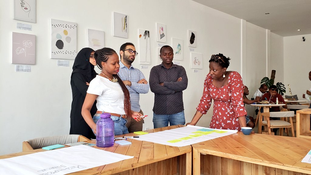 Coffee + working session with our colleagues from <a href="/RobotechLabsTZ/">RobotechLabsTZ</a> <a href="/TheSTICLab/">STICLab Tanzania</a> <a href="/dar_dit/">Dar es Salaam Institute of Technology - DIT</a>