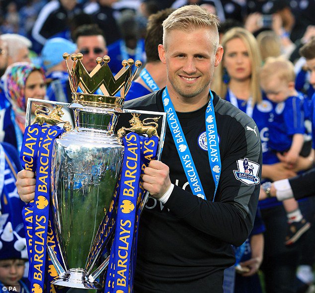 On this day in 2011: Title winning goalkeeper, Kasper Schmeichel, signed for Leicester City Schmeichel played every minute of every game in 15/16 - conceding only 36 goals 🇩🇰 #lcfc